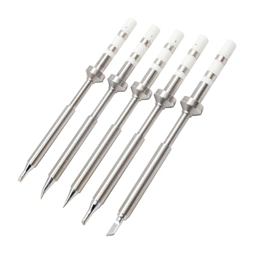 5PCS Soldering Iron Tips,TS100 Series Rapid Heating Replacement Tip for Pinecil TS100 | TS...