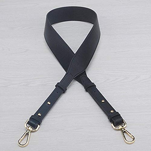 Conjunto de 2 tiras femininas de couro sintético para substituição de alça de mão longa da Menolana