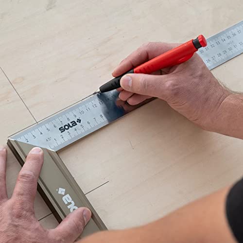 Sola SG TLM2 HB Tiefloch-Marker Ersatzminen für TLM und TLM2-6 Stück Ersatzminen Graphit Härte HB