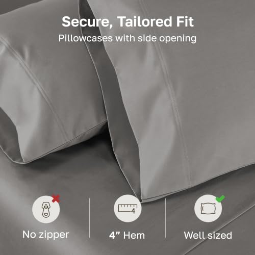 Image of California Design Den 800 Thread Count 2-Pack Queen Pillow Cases