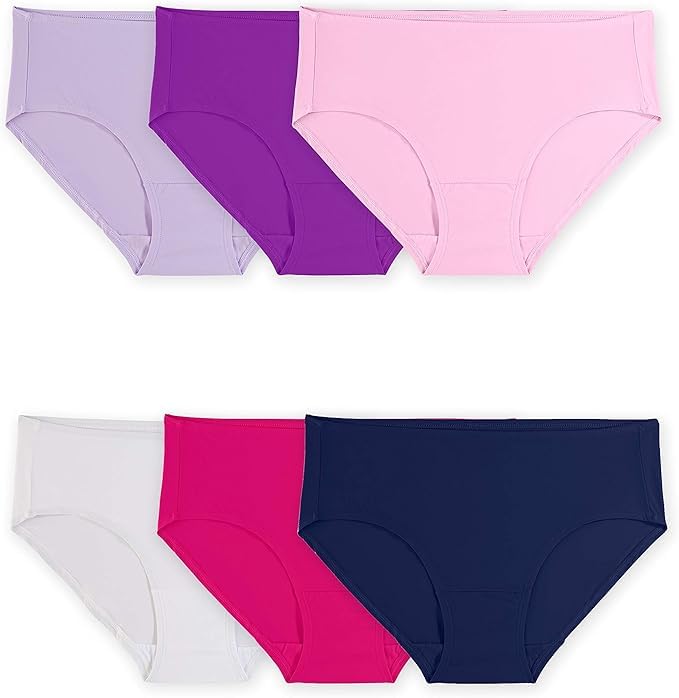 Sunflux®Underwear, Women's Breathable Cotton Bikini Panties High Performance Stretch for Effortless Comfort,Pack of-3-picture-40