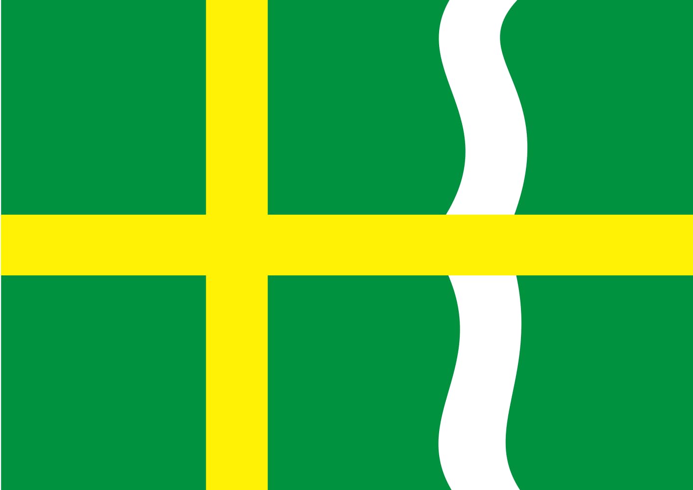 Drapeau large Svatojansky Ujezd pavillon de mairie