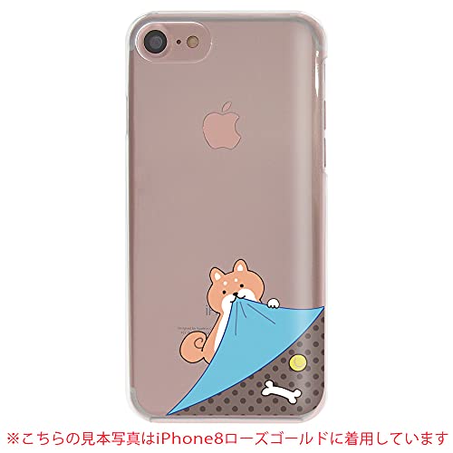 キッズケータイ KY-41C ケース カバー ポリカーボネート製 スマホケース 透明 プラケース ハードケース クリア デザイン [デザインD/いぬ (いたずら)] TK-842D docomo ドコモ