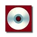 CD Sleeves - RED - Premium Paper With Window & Flap - 100 Sleeves