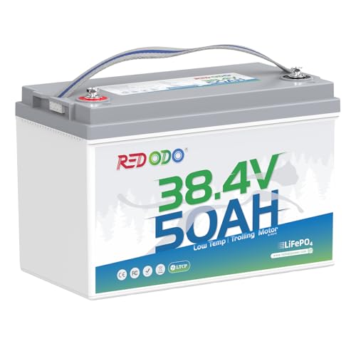 Image of Redodo 36V LiFePO4 Lithium Battery 50Ah, Low Temp Protection