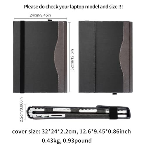 Funda para Microsoft Surface Book 13.5 pulgadas Gris miniatura 4
