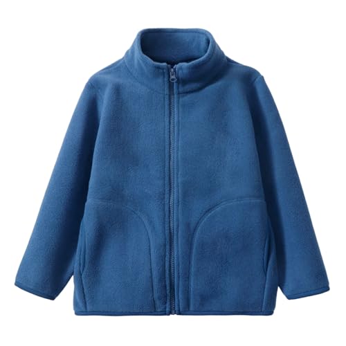 Girls Fleece Coat Jacket Solid Color Soft Sherpa Lined Zipper Sweatshirt Casual Winter Warm Outerwear With Pockets