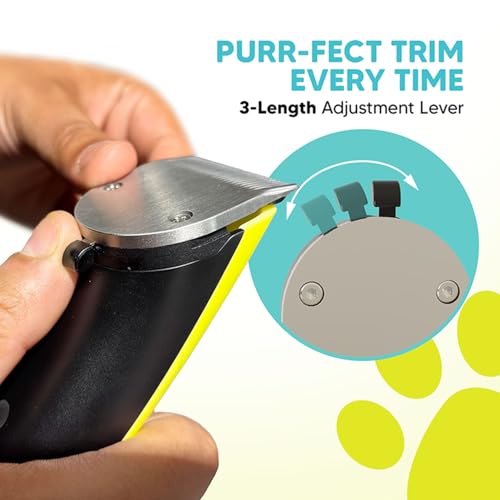 Image of Letsshave EZ‑WIZZY Pet Trimmer Replacement Blade - Pack of 1 | Sharp & Whisper‑Quiet | Ceramic Blades | Dogs, Cats and All other Furr Animal Grooming