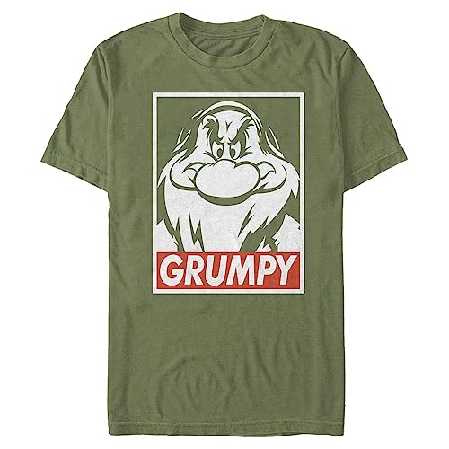 Disney Grumps T-shirt homme haut de mode décontractée imprimé