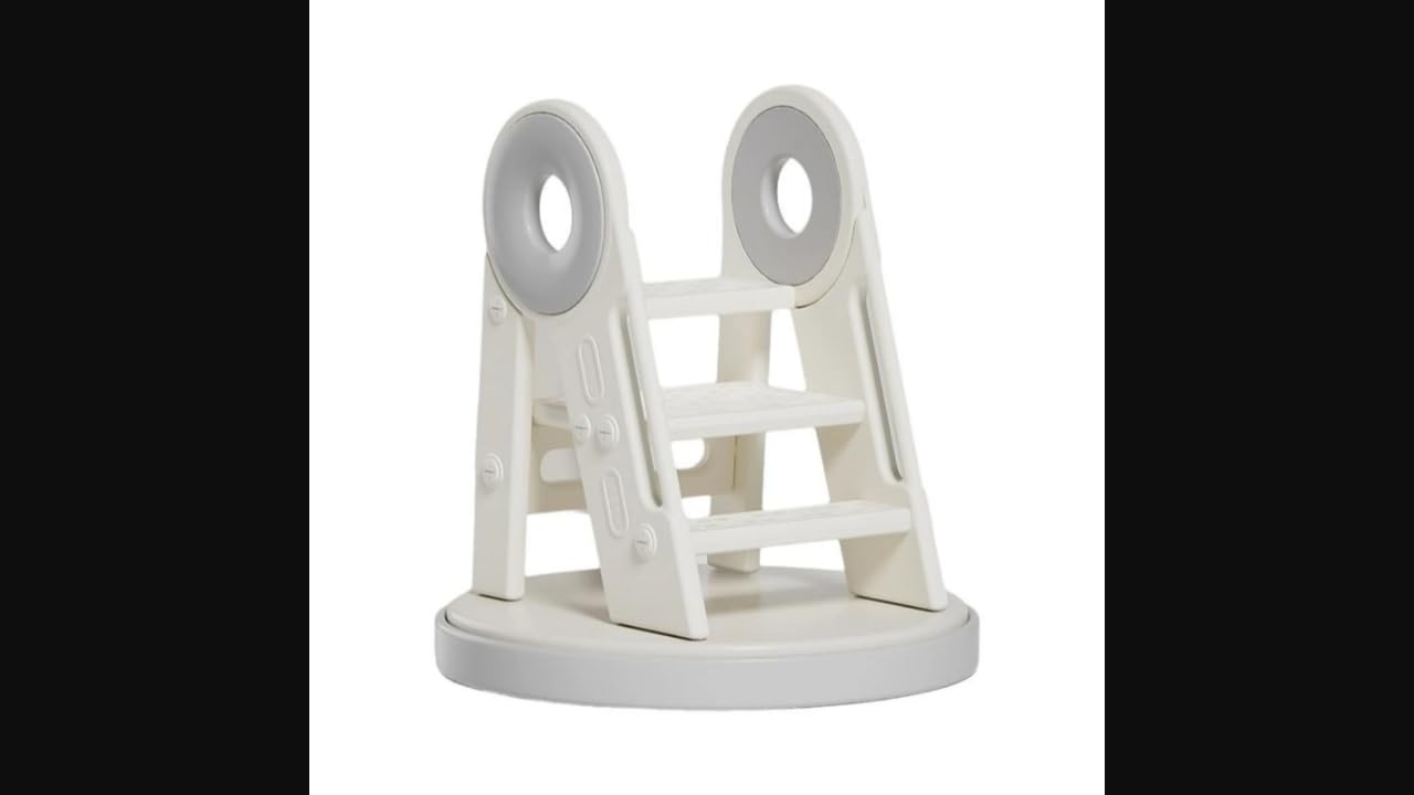 Enakshi® Toddler Step Stool, Foldable 2-Step Stool, Kids Bathroom Sink, Anti-Slip Handles White|Home & Garden | Furniture | Sofas Loveseats & Chaises-image-24