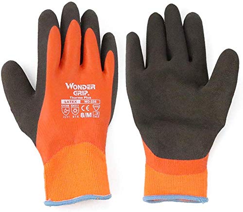 qingtianlove Kalt- und Frostschutzhandschuhe, wasserdichte, rutschfeste, warme, kalte Tiefkühlhandschuhe für die Gefriermaschine, EIN Paar vollhängender Kleber Handschuhe