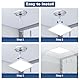 EASY EAGLE LED Deckenleuchte Flach 40 CM, Deckenlampe Viereckig 6500k 42W, Modern Badezimmer Lampe Led Panel Küchenlampe für Flur Schlafzimmer Balkon Wohnzimmer Küche Keller