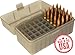 MTM Case-Gard RM-50-41 Rifle Ammo Box 50 Round 220 Swift 243 308 Win 6.5 Creedmoor 6.8x51, USA Made, Clear Smoke
