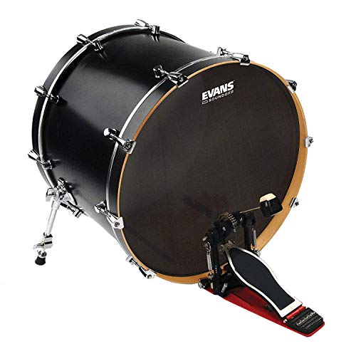 Evans BD22SO1 Db Zero Drum Heads - Featuring Single Ply Shockweave Mesh - Low Volume Drumhead - Bass thumb #1