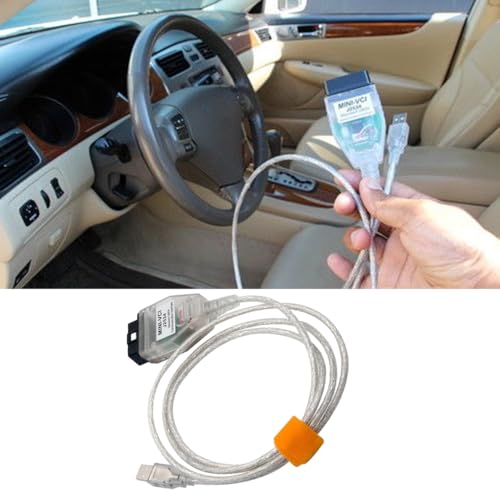 Lector de códigos OBD2 Riloer con software Techstream V13 para detectar fallos del coche 3