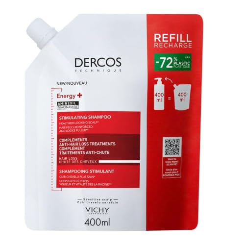 Miniatura 7 de Vichy Champú Anticaída, Efecto Estimulante, Apto Para Todo Tipo de Cabello, Cuero Cabelludo Sano y Detoxificado, Con Aminexil, Energy+, Dercos Technique