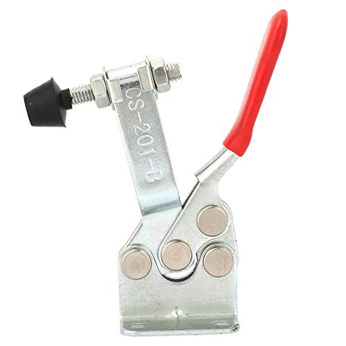 Braçadeira horizontal de aço carbono, Braçadeira horizontal de alça, mesa de trabalho de consoles pa