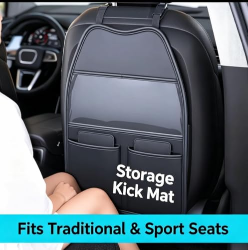 Organizador de asiento de coche Abarth 500 con protector resistente al desgaste 6