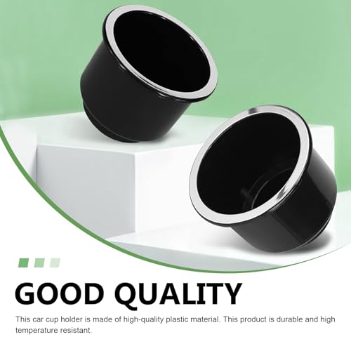 Portavasos Universal para Auto 2 Piezas Negro miniatura 5