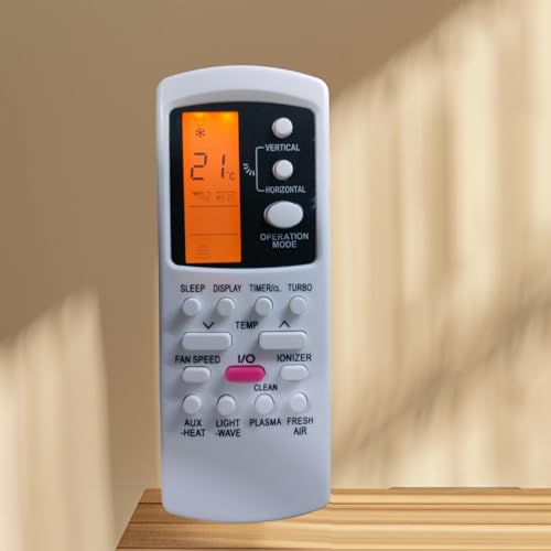 Image of Ac Remote Control Compatible For Lloyd Ac Remote /Lloyd Split Ac Remote /Lloyd Window Ac Remote (Model 13 With Back Light Lloyd),White