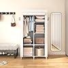 ROJASOP Portable Closet Wardrobe Closet for Hangin... #1