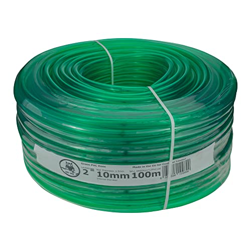 NO Algae Tinted Aquarium/Pond General use tubing 10mm*13mm PVC Pipe in Green,4m - Image 3