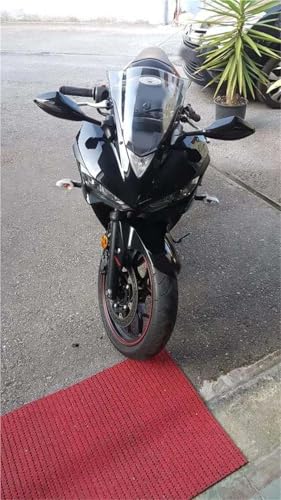 Espejos retrovisores negros con intermitentes para moto Honda VFR 800 Interceptor ABS 2003-2007 7