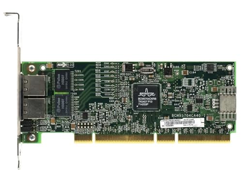 Tarjeta de red INTERWEB de reemplazo para IBM 31P6409 y 31P6401, NETXTREME 1000T, dual puerto, PCI-X, para servidores xSeries 236 miniatura 1