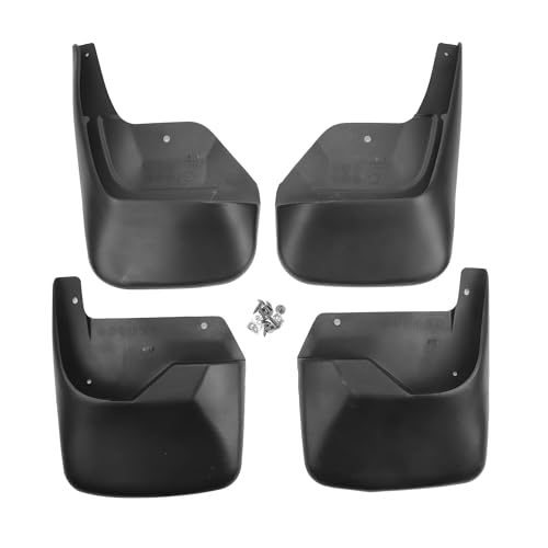 Image of Mud Flap Splash Guard with Mount Accessories for GMC Envoy SLE L6 4.2L Sport Utility 2002-2009 / Front & Rear Side Mud Guards /Durable / 1 Set