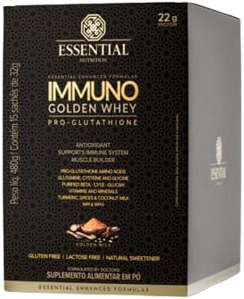 Immuno Whey Pro-glutathione Golden 32g Essential Nutrition 15 Sachês