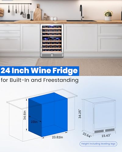 Stainless Steel Wine Cooler Refrigerator