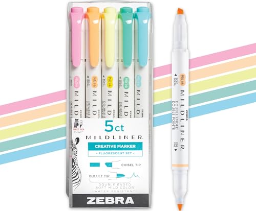 Zebra Pen MILDLINER No Bleed Highlighter...
