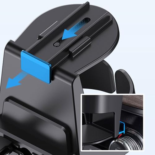 Portavasos para auto ORFOFE negro para ventilación miniatura 5