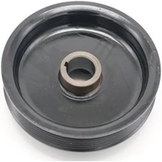 Automobile crankshaft Pulley 1.0L Mechanical Hydraulic Engine Crankshaft Pulley Fit for BYD F0 BYD371QA-1025011(Mechanical Brand)