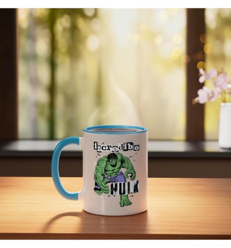 Marvel Super Heroes Mug de Cerámica 11oz Azul/Blanco miniatura 3