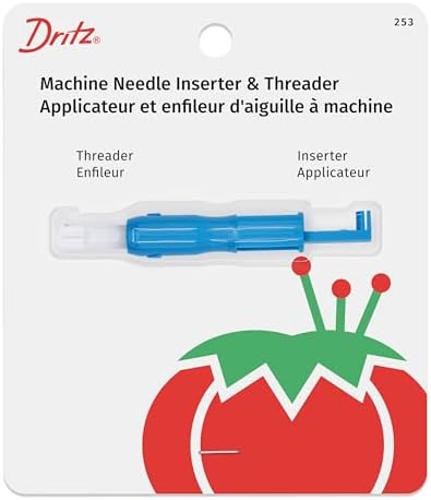 Dritz 253 Machine Needle Inserter & Threader for Sewing