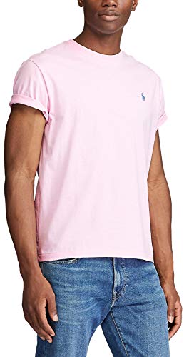 Image of Polo Ralph Lauren Mens Crew Neck T-Shirt (XXL, CarmelPink)