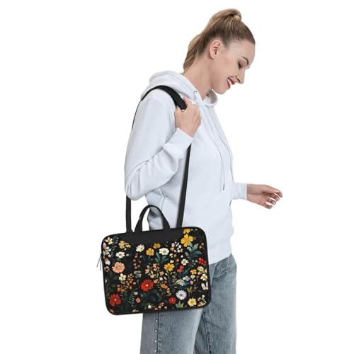 Maletín portátil impermeable para laptop con correa miniatura 3