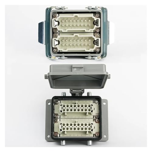 Conector rectangular H32B-HE-032 IP65 para evitar fallos de corriente en maquinaria 3