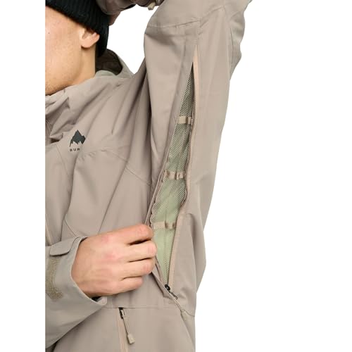 Image of Burton Men's Reserve 2-Layer Insulated Jacket - Waterproof Winter Snowboard Jacket with Helmet Compatible Hood