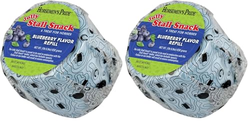 Image of Horsemen's Pride Stall Snack Treat Refill for Horses; Blueberry Flavor (Pack of 2)