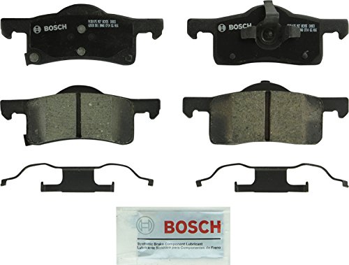 BOSCH BC935 QuietCast Premium Ceramic Disc Brake Pad Set - Compatible with Select Ford Expedition; Lincoln Navigator; REAR