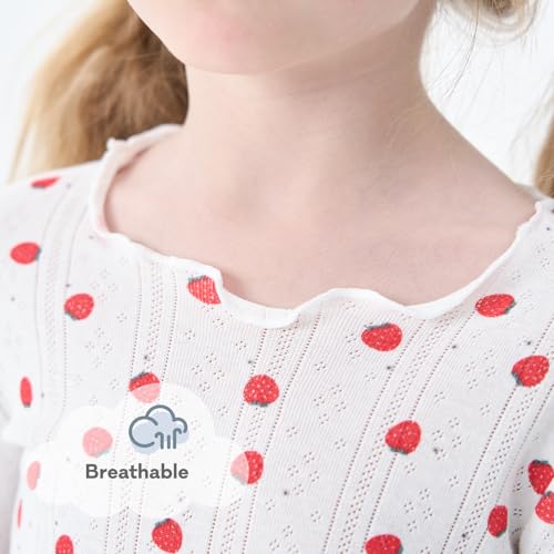 Image of pureborn Baby Pajamas Set Toddler Snug Fit Cotton Sleepwear 2pcs 12M-7Y