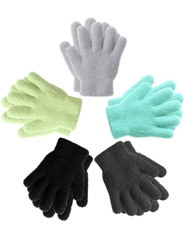 Image of Syhood 5 Pairs Kids Winter Gloves