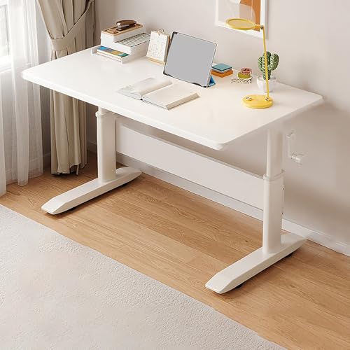 ITPSRIX パソコンデスク、おしゃれデスク、pc デスク・机・ゲーミングデスク・勉強机、組立簡単・配線穴付き・棚高さ調節可能・モニターアーム対応、シンプル・コンパクト・ビンテージデザイン|在宅ワーク・リモートワーク・オフィス・書斎・勉強に最適、学生・子