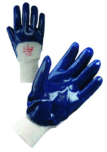 Guanti gommati blu tg. l (080761)