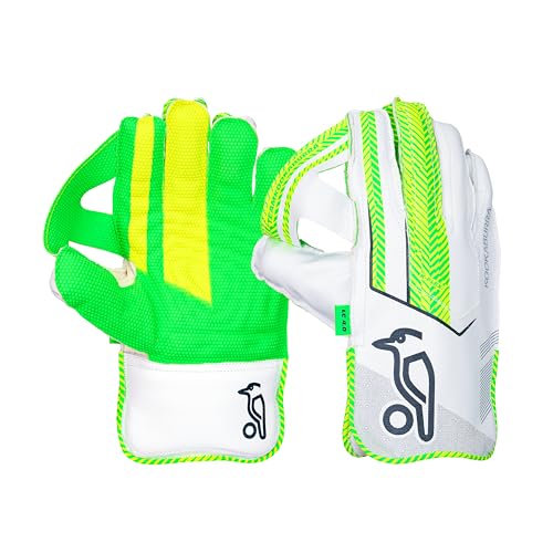 Kookaburra LC 4.0 Wicket Keeping Glove - Junior lime & black