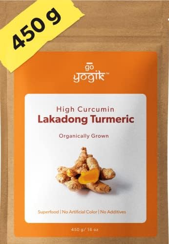 [1 lb] Lakadong Turmeric Powder -1 Lb | High Curcumin >8.5% - Lab Tested | Direct from India