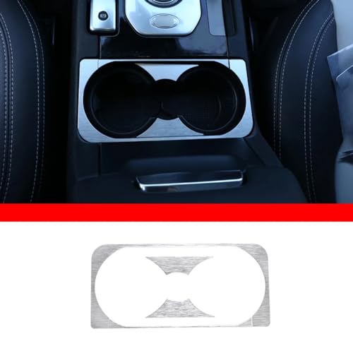 Cadre porte-gobelet Discovery 4 LR4 insert aluminium console centrale - 2