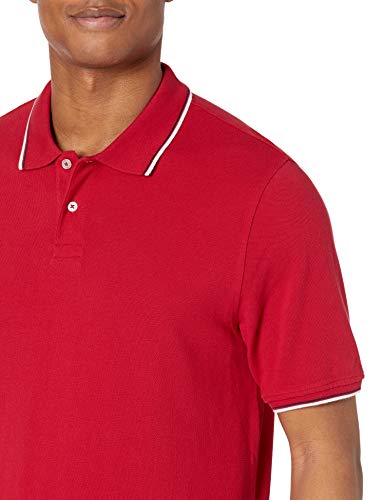 Image of Amazon Essentials Men's Regular-Fit Short Sleeve Cotton Pique Polo Shirt (Available in Big & Tall)